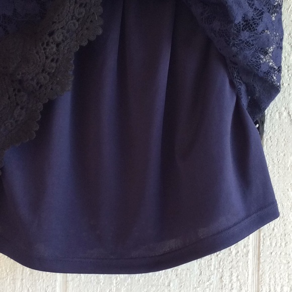 Misa Los Angeles Lillian lace off the shoulder top - Picture 6 of 12